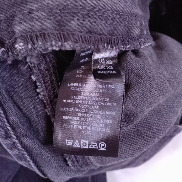 WE THE FREE BLACK Denim Overalls Workwear - Picture 5 of 8